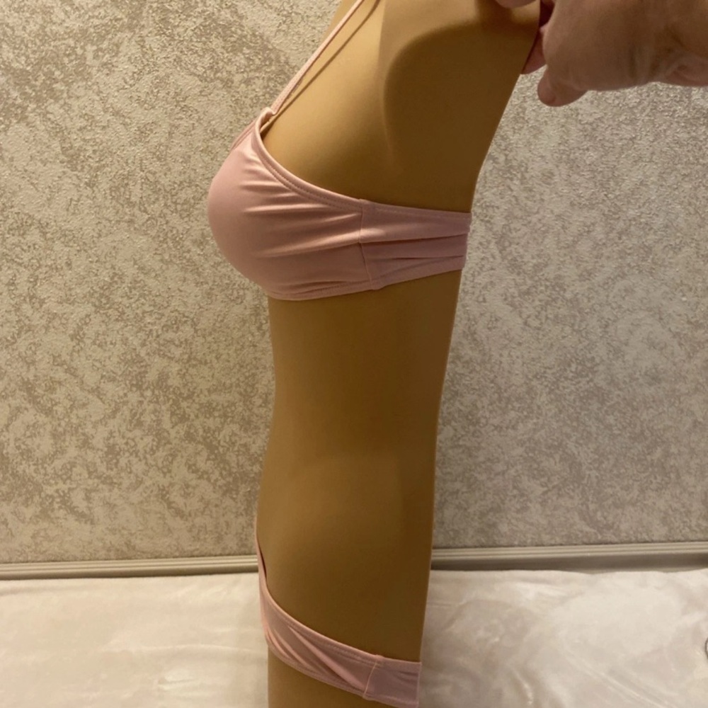 SHEIN Light Dusty Pink Bikini Set - Picture 6 of 15